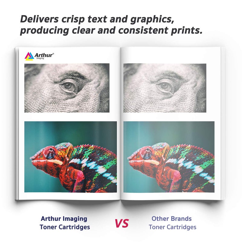 Arthur Imaging with CHIP Compatible Toner Cartridge Replacement for Brother Tn227 (Cyan, 1 Pack), TN227C - Image 3